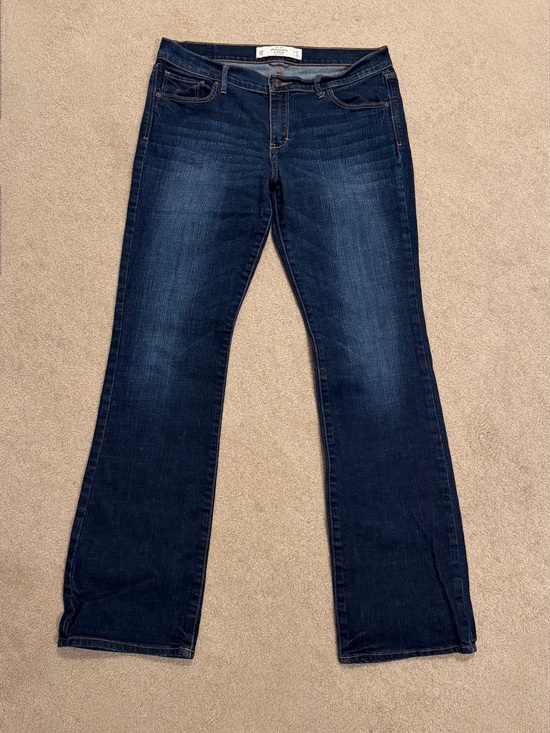 Abercrombie & Fitch Denim - Abercrombie & Fitch Dark Blue Bootcut Jeans size 31x33